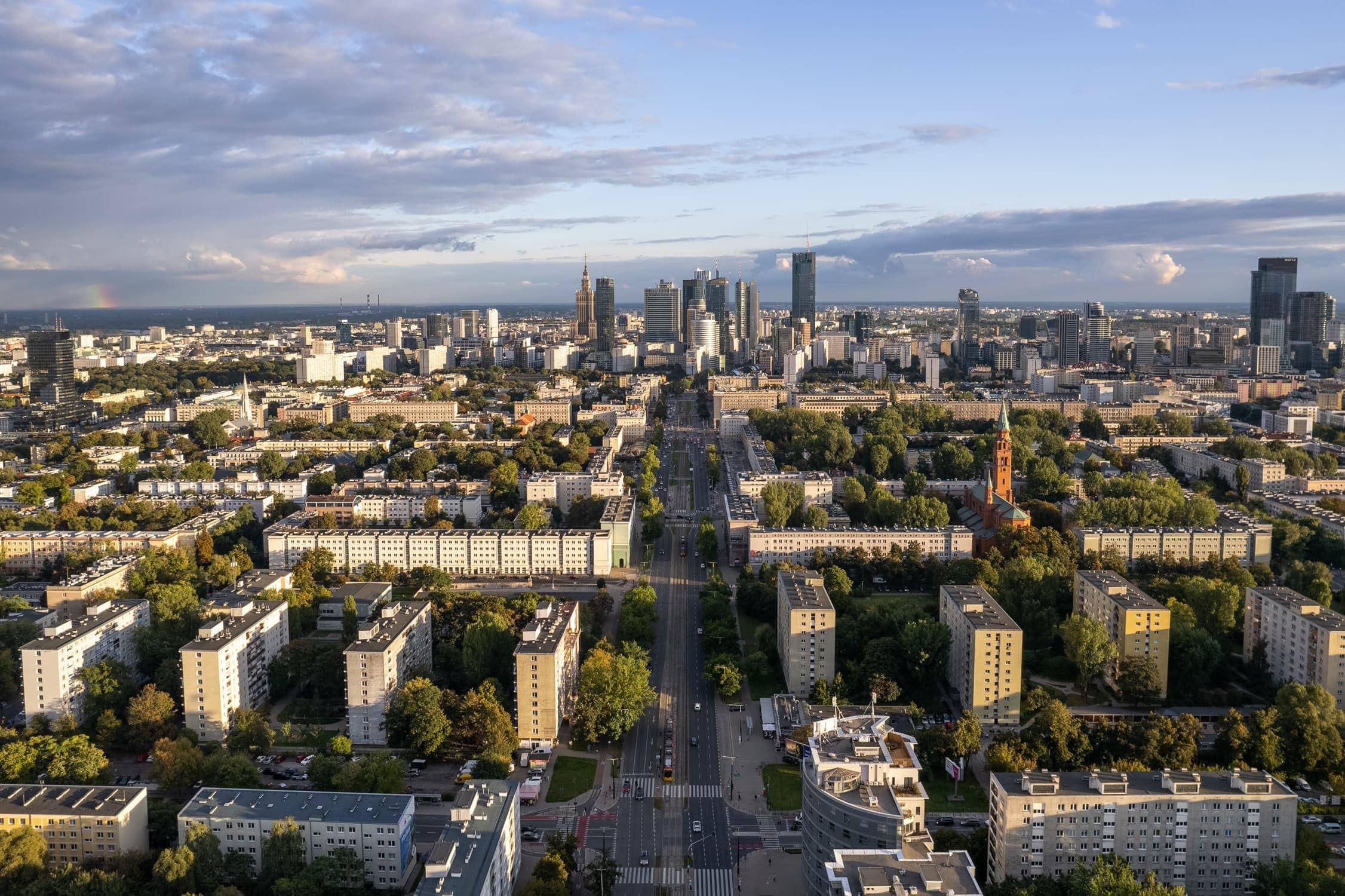 Drone photography Warsaw